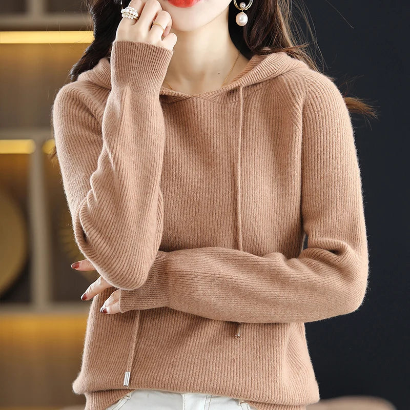 Cashmere Bliss Hooded Sweater