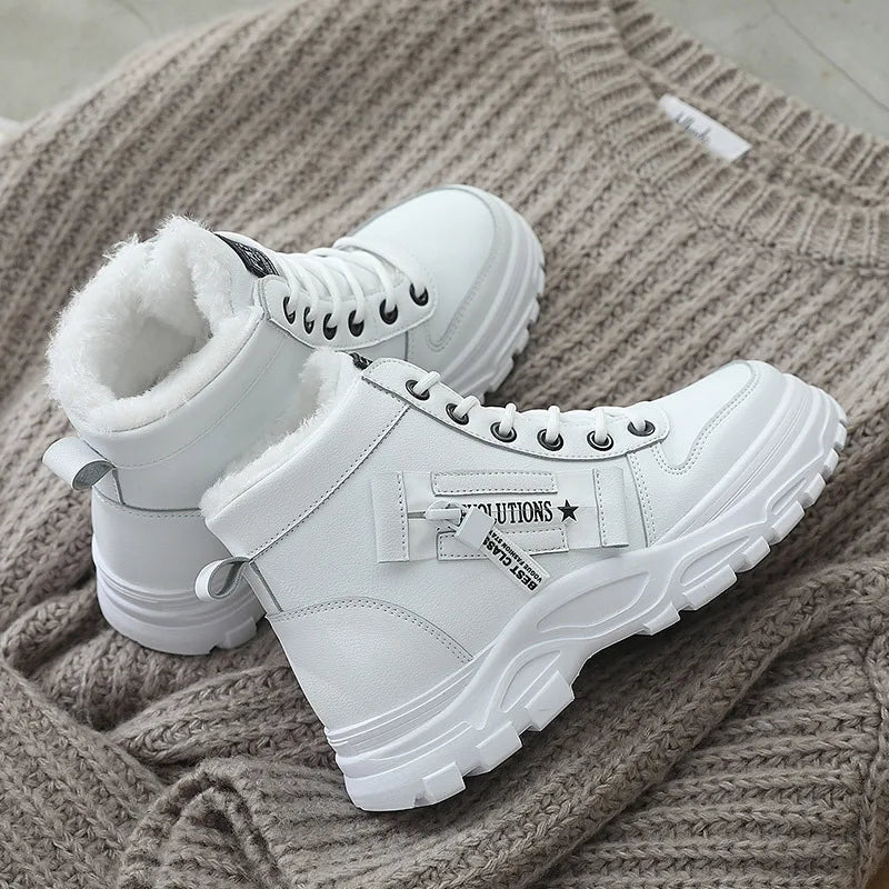 High-Top Warm Snow Boots