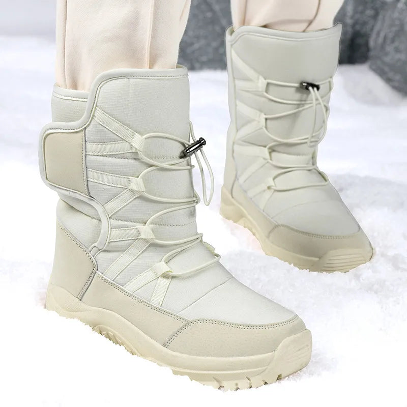 Cozy Snowbound Platform Boots