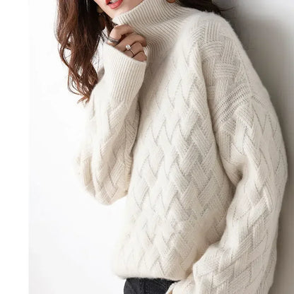 Chic and Cozy Oversized Winter Sweater