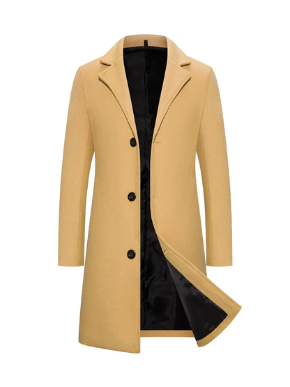 Timeless Single-Breasted Trench Coat