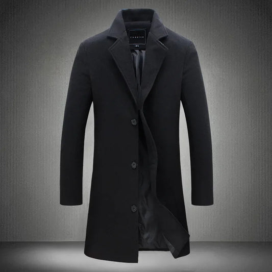 Timeless Single-Breasted Trench Coat