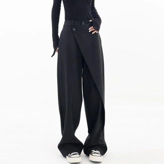 Elevate Patchwork High-Waist Pants