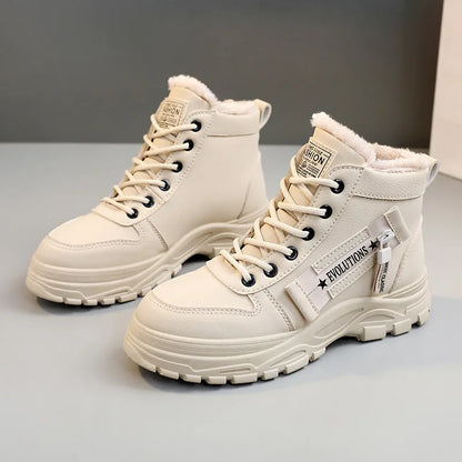 High-Top Warm Snow Boots