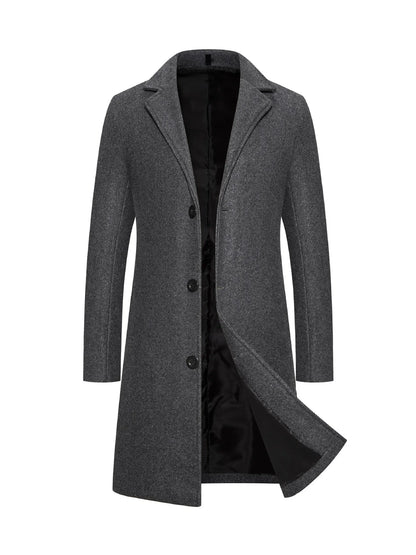 Timeless Single-Breasted Trench Coat