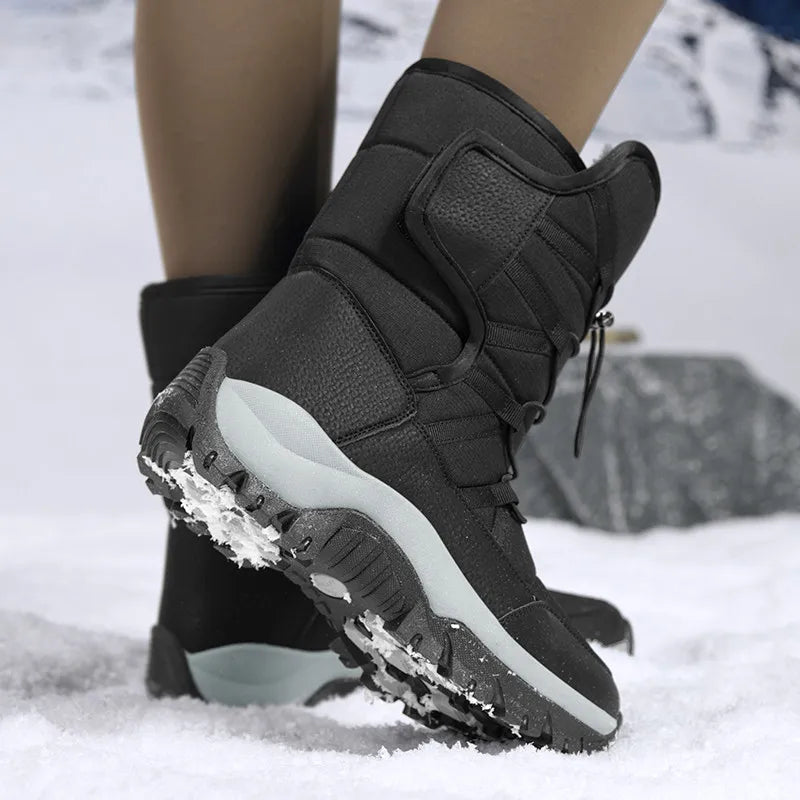 Cozy Snowbound Platform Boots