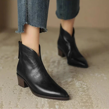 Retro Luxe Chelsea Ankle Boots