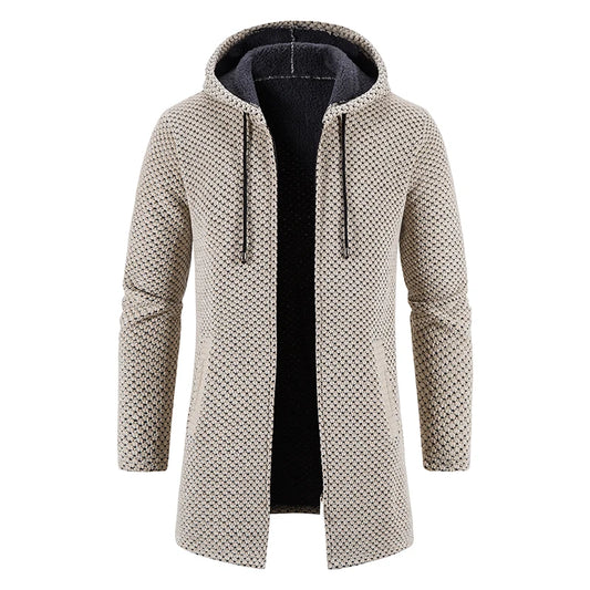 Refined Knit Trench Jacket