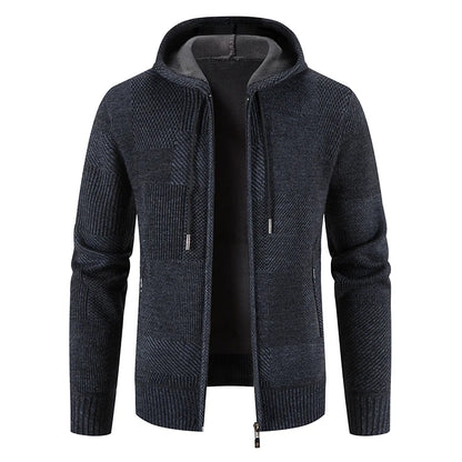 Thick Plush Hooded Jacket