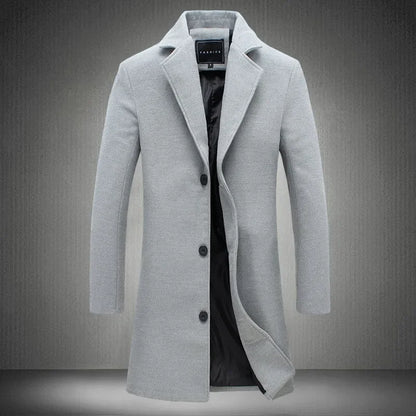 Timeless Single-Breasted Trench Coat