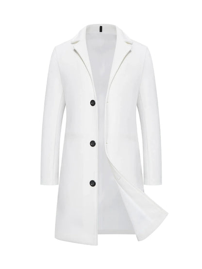 Timeless Single-Breasted Trench Coat