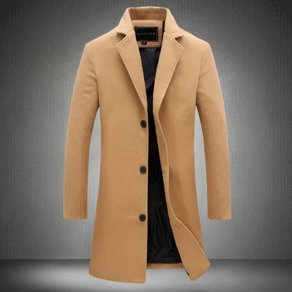 Timeless Single-Breasted Trench Coat