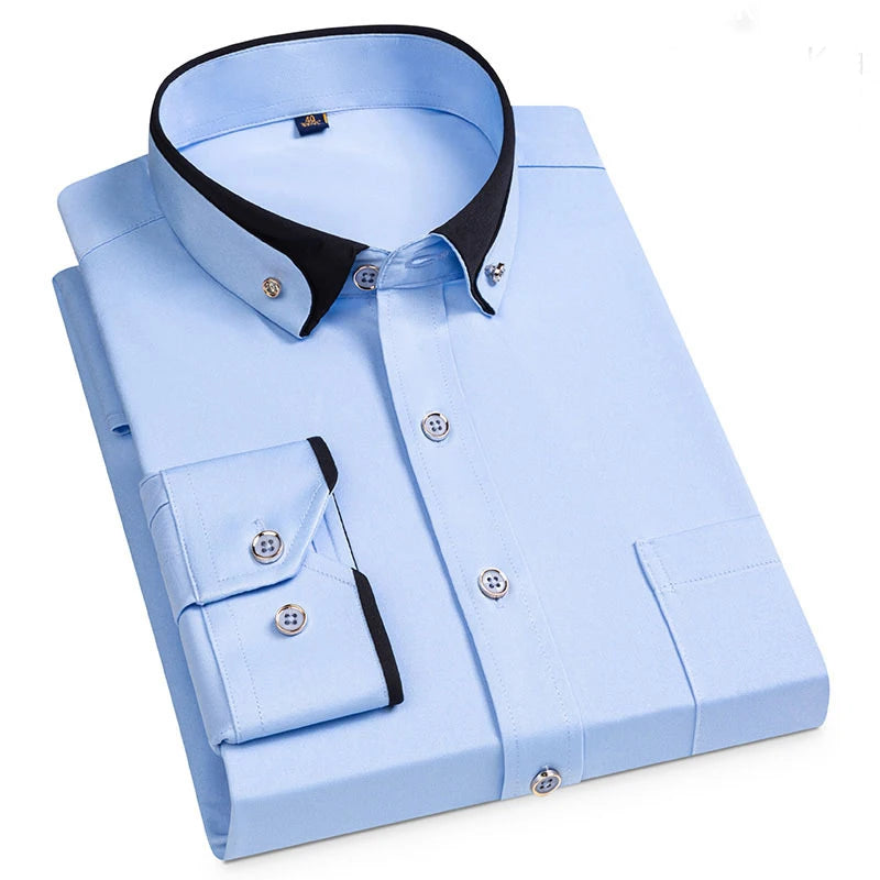 Diamond Accent Business Shirt