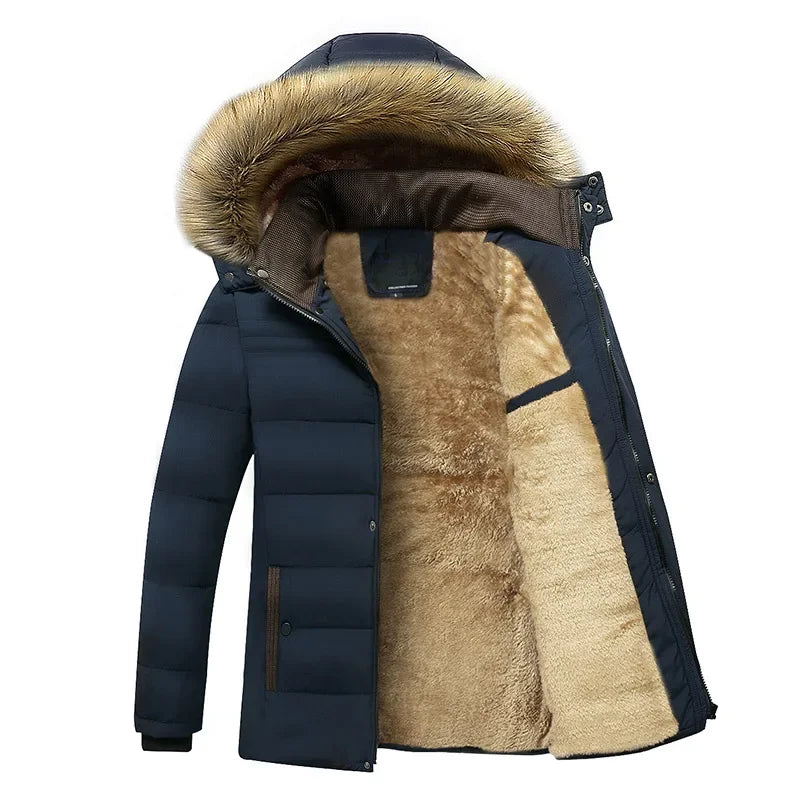 Waterproof Fur Collar Parka