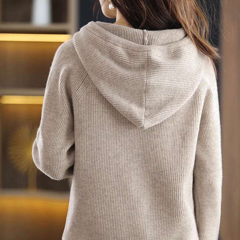 Cashmere Bliss Hooded Sweater