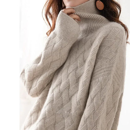 Chic and Cozy Oversized Winter Sweater