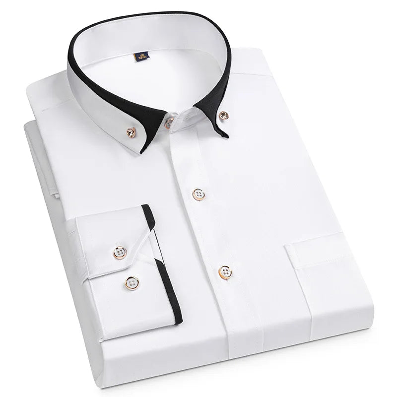 Diamond Accent Business Shirt