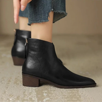 Retro Luxe Chelsea Ankle Boots