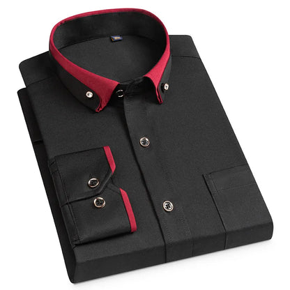 Diamond Accent Business Shirt