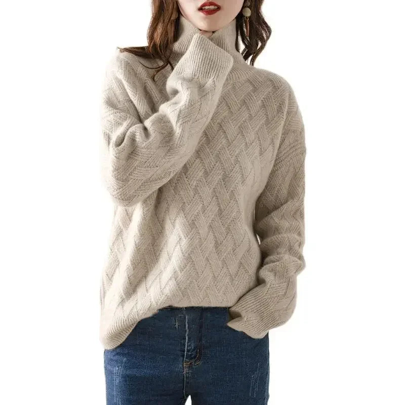 Chic and Cozy Oversized Winter Sweater