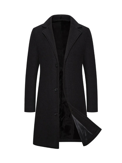 Timeless Single-Breasted Trench Coat